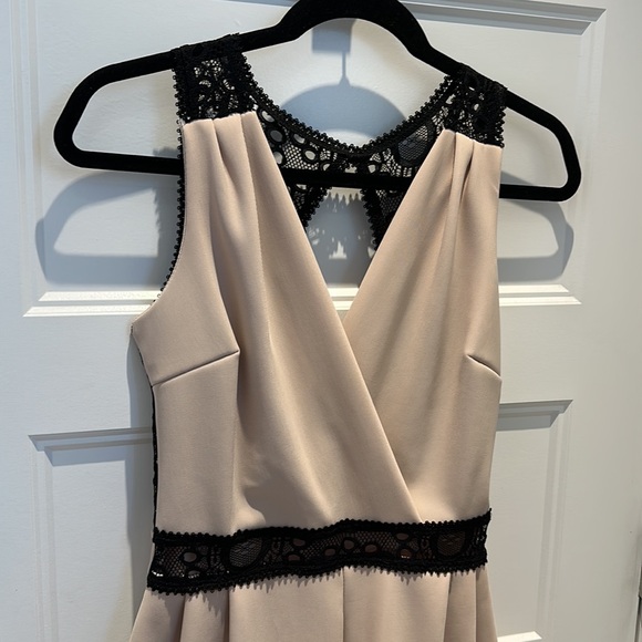 Romper black lace open back - Picture 3 of 6